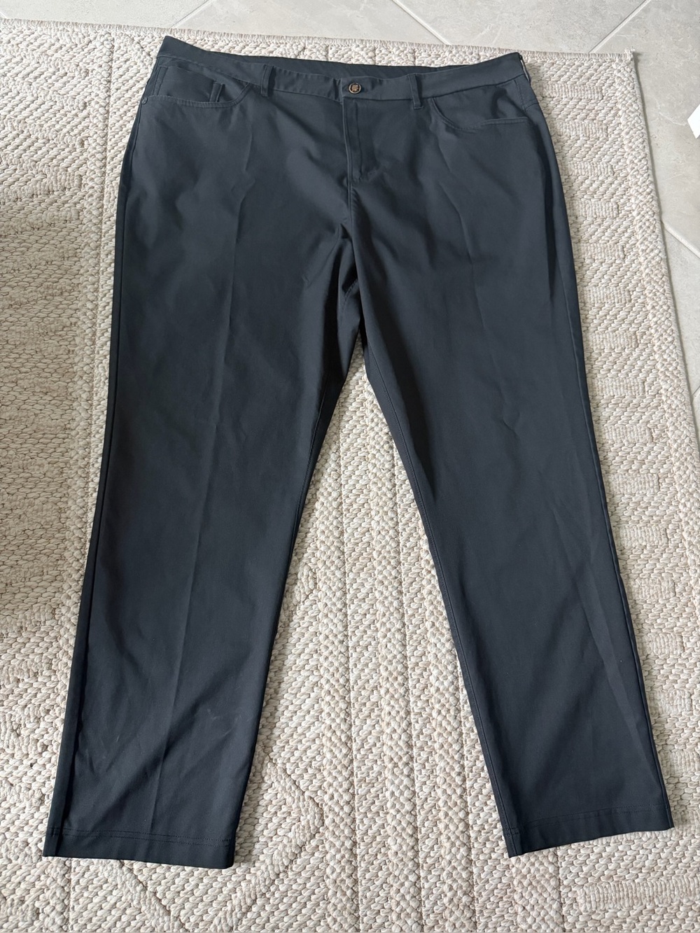 Public Rec Pant Mens 42 Black Hemmed to 30